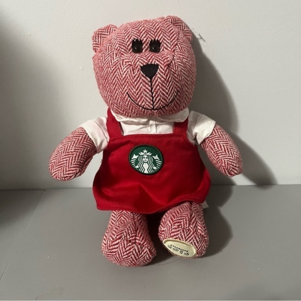 3/25$(Mix) Starbucks Bearista Bear with Red Apron 2016